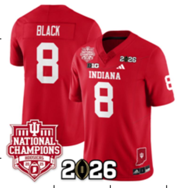 Men 2026 Ohio State Buckeyes #8 Black Red 3th generations Limited NCAA Jersey 05